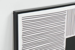 DKD Home Decor Cuadro Abstracto Multicolor Lienzo/PS 4 Unidades 80 x 60 x 3 cm