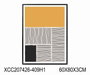 DKD Home Decor Cuadro Lienzo Abstracto Multicolor Surtido de 4 Piezas 60x3x80 cm