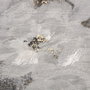 DKD Home Decor Cuadro Oriental Gris Plateado 2.4 x 100 x 100 cm Pintado a Mano con Buda (2 Unidades)