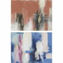 DKD Home Decor Cuadro Lienzo Pino 120x90x4 Abstracto Surtido de 2 unidades