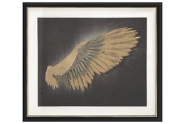 DKD Home Decor Cuadro Neoclasico Negro Dorado 63 x 53 x 3.5 cm