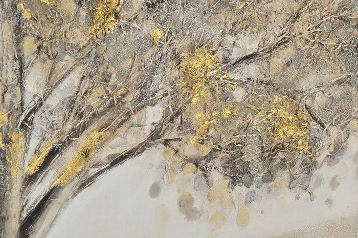 Cuadro DKD Home Decor 150 x 3,5 x 70 cm Árbol Cottage (2 Unidades)