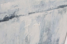 DKD Home Decor Cuadro Moderno Abstracto Lienzo Azul Negro 2 Unidades 3 x 80 x 60 cm