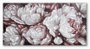 DKD Home Decor Cuadro Romántico Blanco Rosa Flores 2 Unidades 120 x 60 x 3 cm