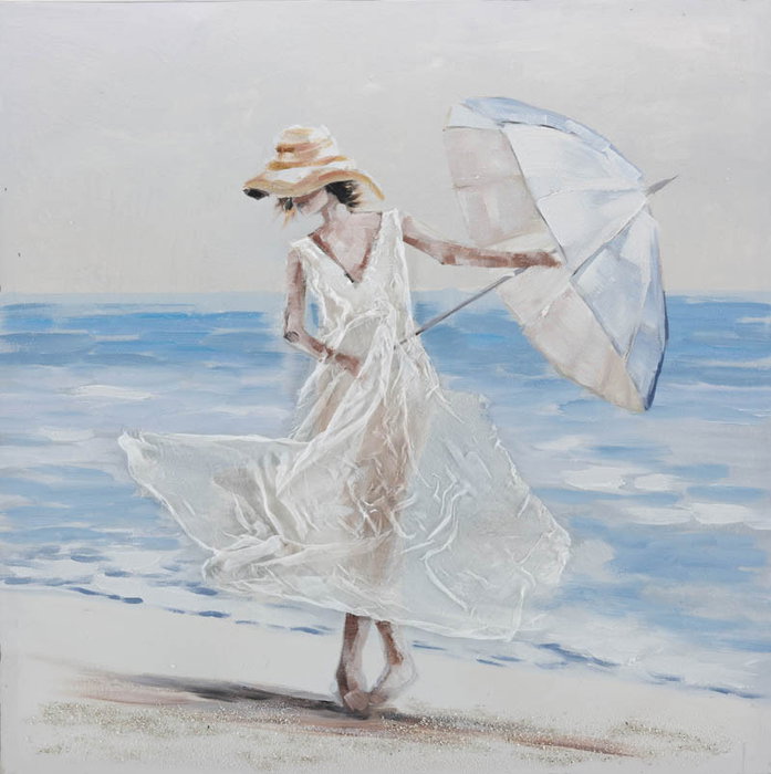 Cuadro DKD Home Decor 99,5 x 3,5 x 99,5 cm Mediterráneo (2 Unidades) Cuadro DKD Home Decor 99,5 x 3,5 x 99,5 cm Mediterráneo (2 Unidades)