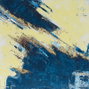 DKD Home Decor Cuadro Lienzo Pino Abstracto Set de 2 Surtido Rojo y Azul