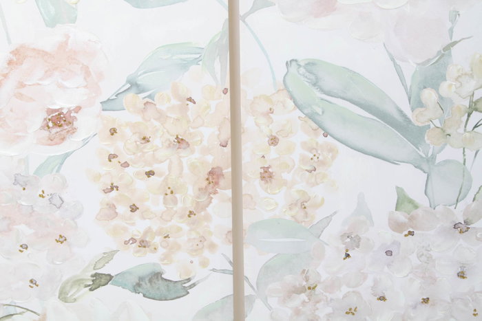 DKD Home Decor Cuadro Shabby Multicolor Lienzo MDF Flores 3 x 135 x 55 cm (3 Unidades)