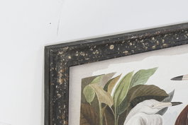 DKD Home Decor Cuadro Oriental Marron Blanco Madera Lienzo Pajaro 90 x 2 x 68 cm (2 Unidades)