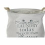 DKD Home Decor Cesta de Poliéster Laundry Today Surtido de 3 Unidades