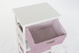 Cajonera Basicos DKD Home Decor Rosa Gris 29 x 74 x 40 cm