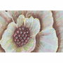 DKD Home Decor Decoración de Pared Cristal y Lienzo Flores Multicolor 80x120 cm