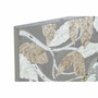 DKD Home Decor Decoración de Pared Cristal MDF Hojas Pájaros 98x78x9 cm
