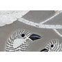 DKD Home Decor Decoración de Pared Cristal MDF Hojas Pájaros 98x78x9 cm