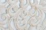 Decoracion Pared Indio DKD Home Decor Blanco Dorado 3 x 120 x 120 cm