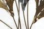 DKD Home Decor Decoración de Pared de Metal Ramas Cobrizo y Dorado 108x10x117,5 cm