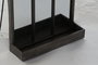 DKD Home Decor Espejo Moderno Negro Metal Espejo 40 x 12 x 80 cm