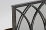 DKD Home Decor Espejo Moderno Negro Metal Espejo 40 x 12 x 80 cm