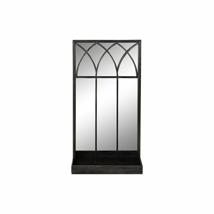 DKD Home Decor Espejo Moderno Negro Metal Espejo 40 x 12 x 80 cm DKD Home Decor Espejo Moderno Negro Metal Espejo 40 x 12 x 80 cm