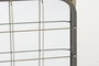 DKD Home Decor Espejo Loft Negro Dorado Metal y Espejo 45.5 x 55 x 7.5 cm