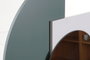 DKD Home Decor Set de 2 Espejos MDF Surtidos 46,5x45 cm