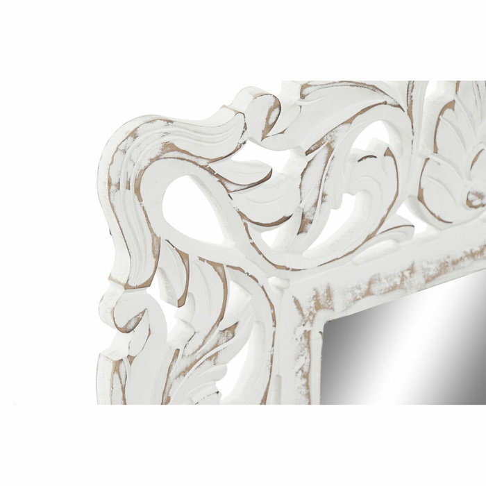 Espejo de pared DKD Home Decor Blanco Madera MDF Decapé (60 x 2 x 60 cm) Espejo de pared DKD Home Decor Blanco Madera MDF Decapé (60 x 2 x 60 cm)