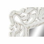 Espejo de pared DKD Home Decor Blanco Madera MDF Decapé (60 x 2 x 60 cm)
