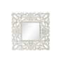Espejo de pared DKD Home Decor Blanco Madera MDF Decapé (60 x 2 x 60 cm)