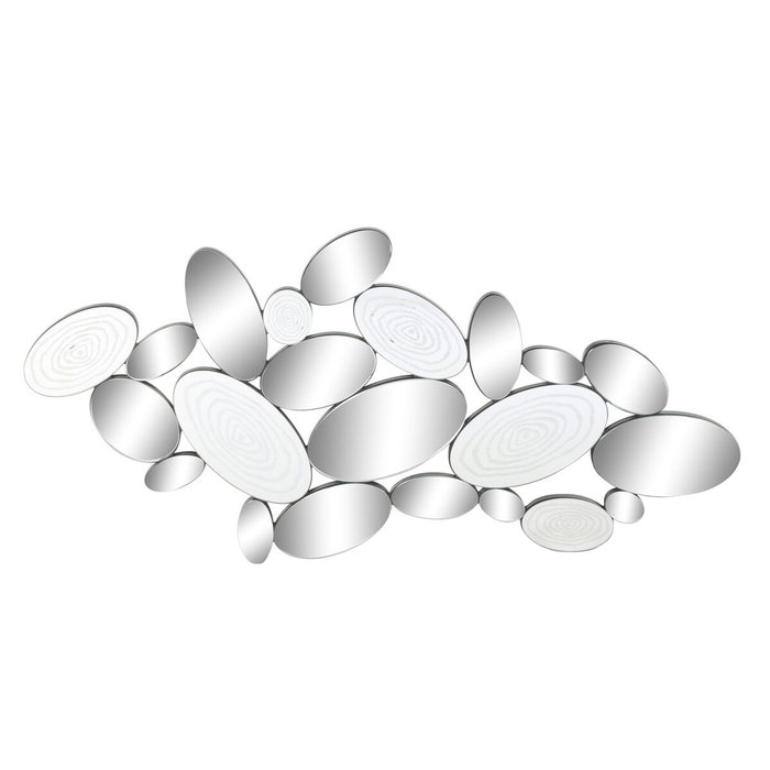 DKD Home Decor Espejo de Cristal y Madera Multi 60x120 cm