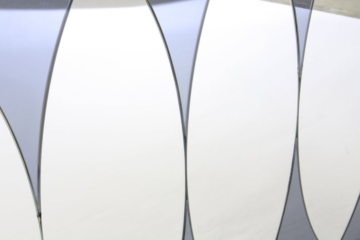 DKD Home Decor Espejo Moderno Negro Cristal Madera 2 x 80 x 120 cm