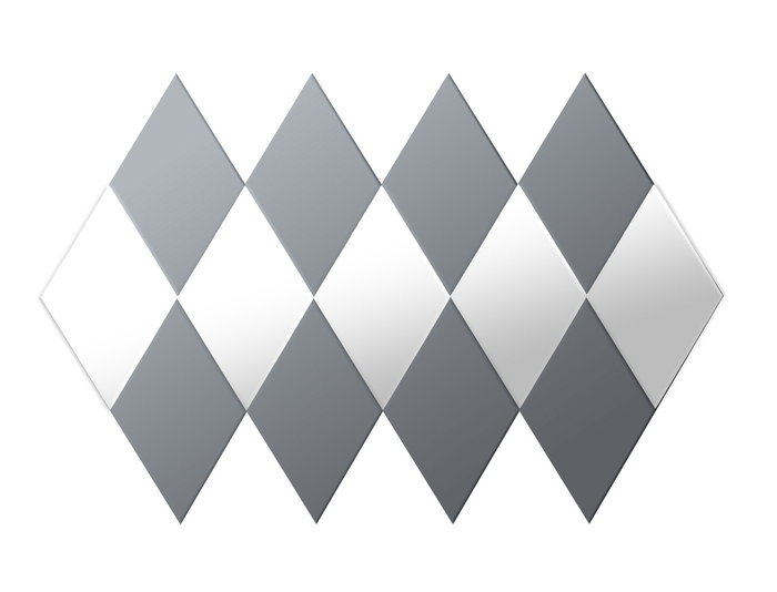 DKD Home Decor Espejo Moderno Negro Cristal Madera Rombos 120 x 2 x 80 cm DKD Home Decor Espejo Moderno Negro Cristal Madera Rombos 120 x 2 x 80 cm