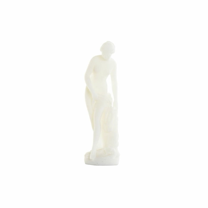 DKD Home Decor Figura de Resina Clásico Blanco
