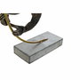 DKD Home Decor Figura de Resina Mono Surtido Negro y Dorado
