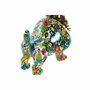 DKD Home Decor Figura de Perro Bulldog Dorado en Resina