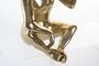 DKD Home Decor Figura Decorativa Resina y Metal Dorado 25 x 43.5 x 27 cm