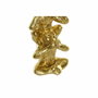 DKD Home Decor Figura de Monos en Resina Dorado