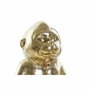 DKD Home Decor Figura de Resina Mono Hoja Dorado