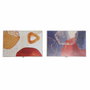 DKD Home Decor Set de 2 Tapas para Contador MDF Moderno Multicolor