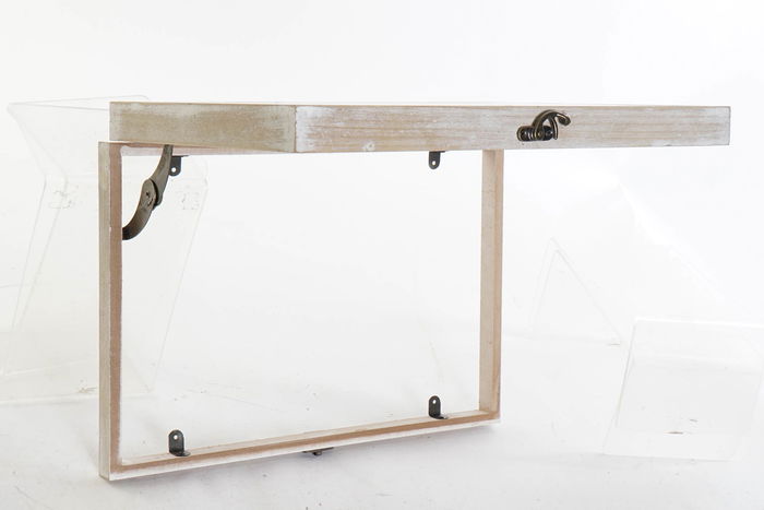 DKD Home Decor Tapa Contador Oriental Buda Negro Dorado 6 x 31.5 x 46.5 cm (2 Unidades)