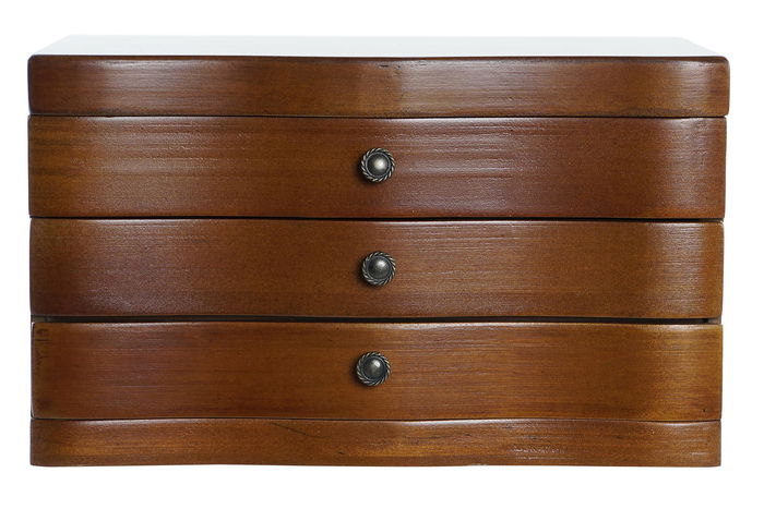 DKD Home Decor Joyero Marron 18 x 16 x 27 cm