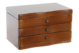 DKD Home Decor Joyero Marron 18 x 16 x 27 cm