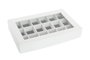 DKD Home Decor Joyero de MDF Lacado y Terciopelo 30x20x5 cm