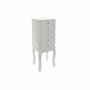 Joyero Romantico DKD Home Decor Blanco 27x90x37 cm