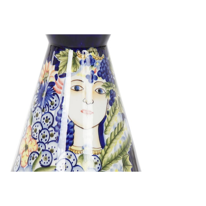 DKD Home Decor Jarrón de Porcelana Margot Multicolor