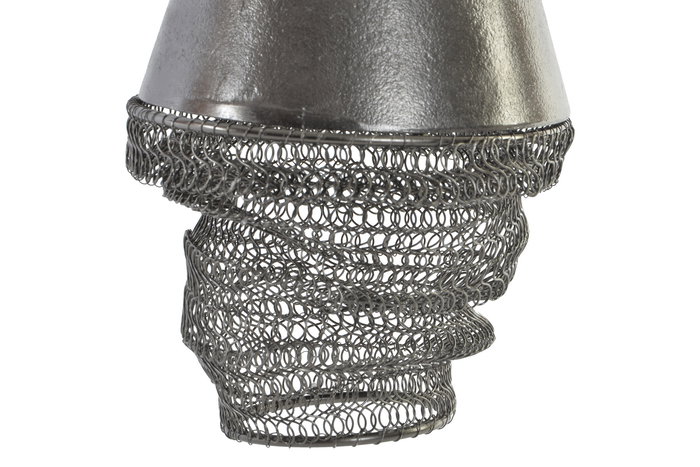 DKD Home Decor Marino chic 2018 Lámpara Techo Vintage Negra Metal 15 x 30 x 15 cm