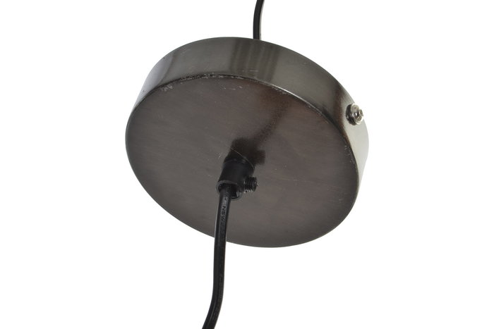 DKD Home Decor Marino chic 2018 Lámpara Techo Vintage Negra Metal 15 x 30 x 15 cm