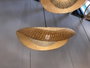 DKD Home Decor Lámpara de Techo Pamela de Bambú Marrón Natural