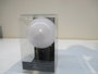 DKD Home Decor Decoración Luminosa Imán LED 6x6x10 Bombilla Negro