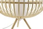 DKD Home Decor Lámpara de Sobremesa de Bambú y Madera Natural