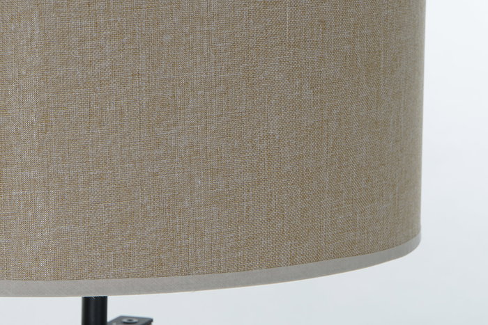 DKD Home Decor Lampara Pie Scandi Natural Beige Madera Poliester 40 x 148 x 40 cm DKD Home Decor Lampara Pie Scandi Natural Beige Madera Poliester 40 x 148 x 40 cm