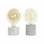 DKD Home Decor Decoración Luminosa de Cemento LED Surtida de 2 Piezas